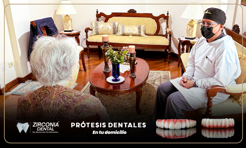  La dentadura móvil se sujeta sobre la encía y su higiene es tan sencilla como extraerla para su higiene diaria. Prótesis dentales a domicilio
